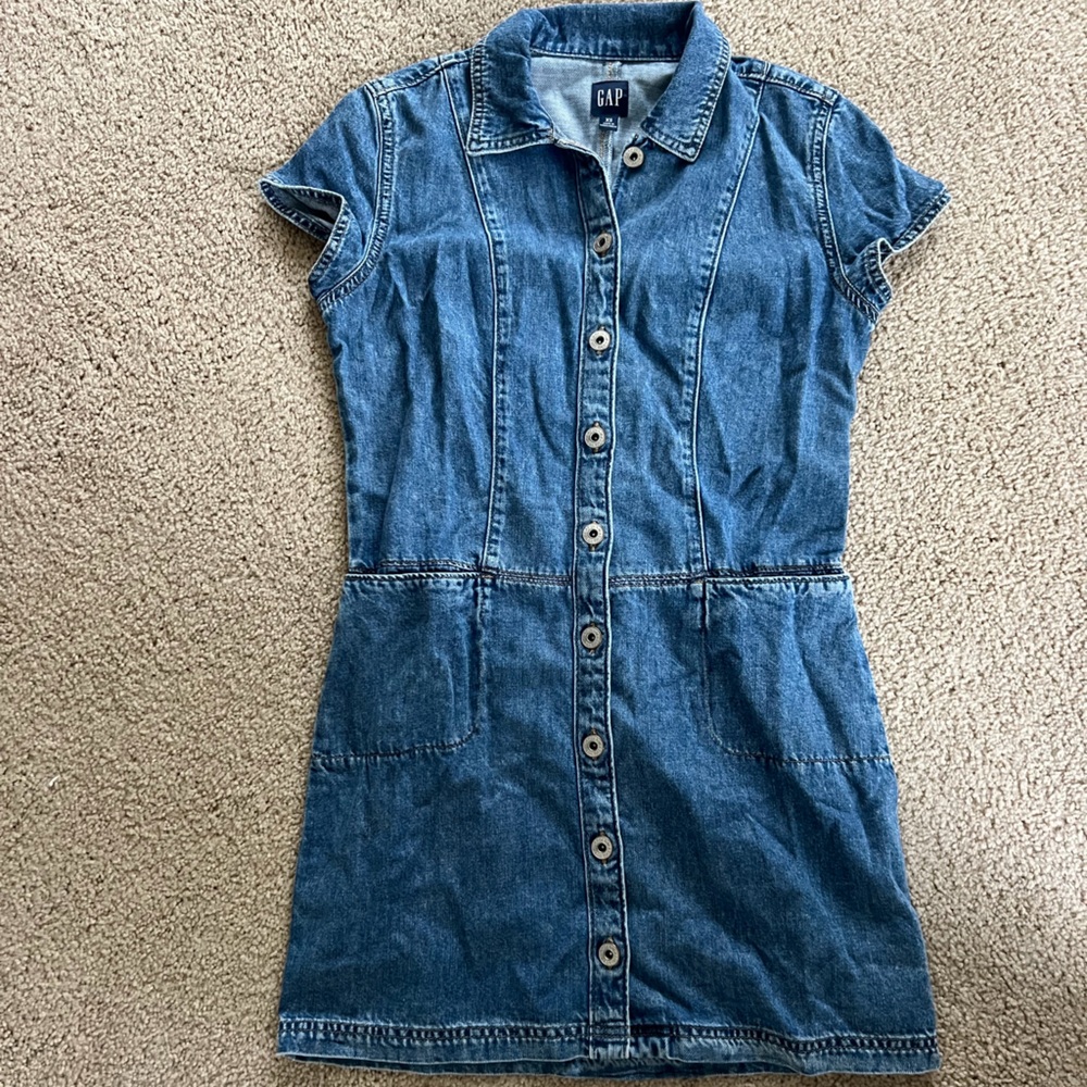 GAP Classic Denim Mini Dress